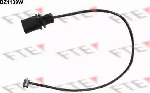 FTE BZ1139W - Contatto segnalazione, Usura past. freno / mat. d'attrito autozon.pro