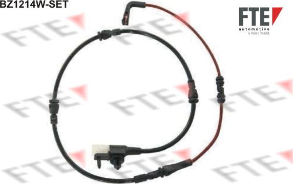 FTE BZ1214W-SET - Contatto segnalazione, Usura past. freno / mat. d'attrito autozon.pro