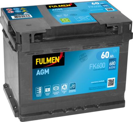 Fulmen FK600 - Batteria avviamento autozon.pro