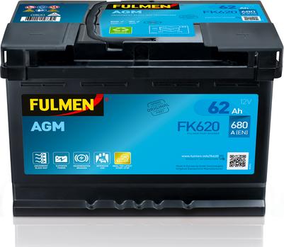 Fulmen FK620 - Batteria avviamento autozon.pro