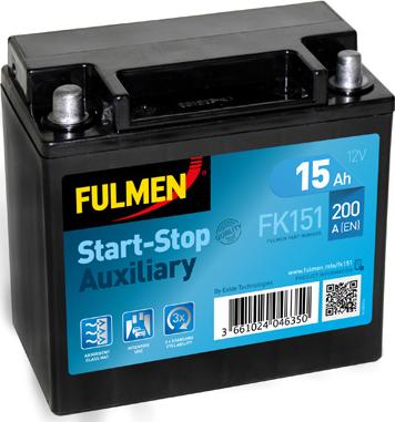 Fulmen FK151 - Batteria avviamento autozon.pro