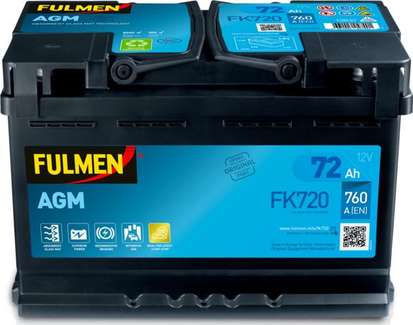 Fulmen FK720 - Batteria avviamento autozon.pro