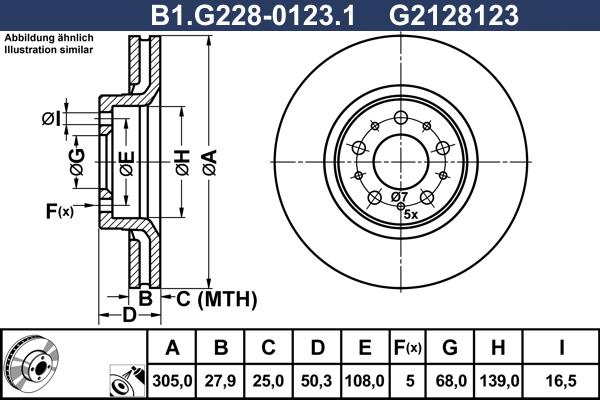 Galfer B1.G228-0123.1 - Discofreno autozon.pro