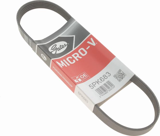 Gates 5PK683 - Cinghia Poly-V autozon.pro