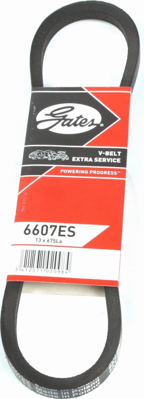 Gates 6607ES - Cinghia trapezoidale autozon.pro