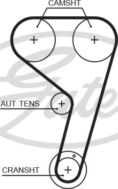 Gates K01T359HOB - Kit cinghie dentate autozon.pro