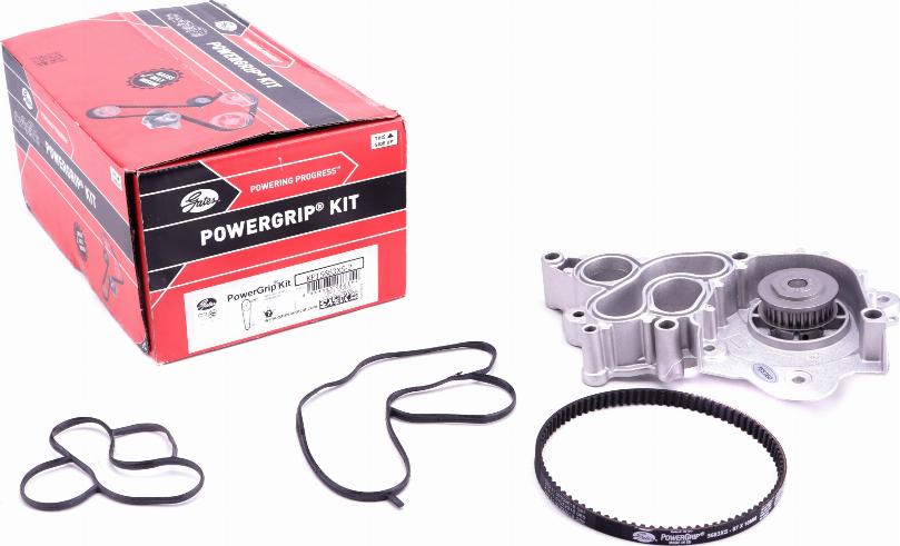 Gates KP15683XS-2 - Pompa acqua + Kit cinghie dentate autozon.pro