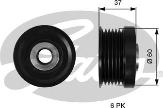 Gates OAP7221 - Puleggia cinghia, Alternatore autozon.pro