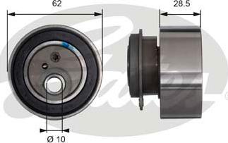 Gates T41091 - Rullo tenditore, Cinghia dentata autozon.pro