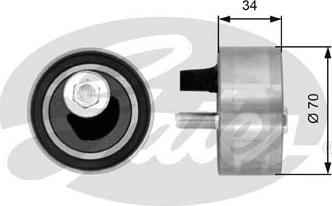 Gates T41063 - Rullo tenditore, Cinghia dentata autozon.pro