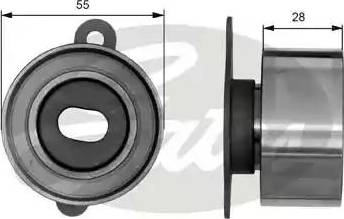 Gates T41019 - Rullo tenditore, Cinghia dentata autozon.pro