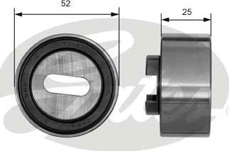 Gates T41030 - Rullo tenditore, Cinghia dentata autozon.pro