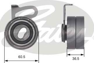 Gates T41191 - Rullo tenditore, Cinghia dentata autozon.pro