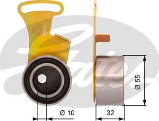 Gates T41169 - Rullo tenditore, Cinghia dentata autozon.pro