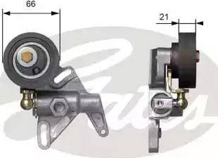 Gates T41110 - Rullo tenditore, Cinghia dentata autozon.pro