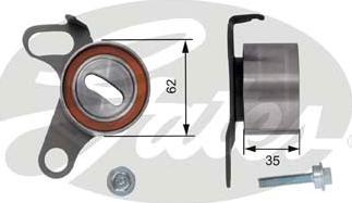 Gates T41181 - Rullo tenditore, Cinghia dentata autozon.pro