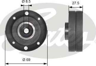 Gates T41175 - Galoppino / Guidacinghia, Cinghia dentata autozon.pro