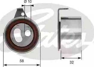 Gates T41313 - Rullo tenditore, Cinghia dentata autozon.pro