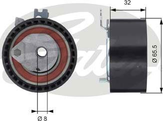 Gates T43064 - Rullo tenditore, Cinghia dentata autozon.pro