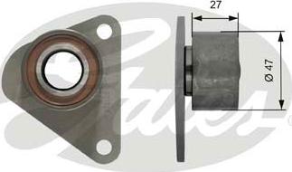 Gates T42096 - Galoppino / Guidacinghia, Cinghia dentata autozon.pro