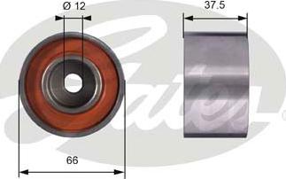 Gates T42031 - Galoppino / Guidacinghia, Cinghia dentata autozon.pro