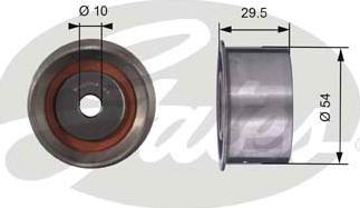 Gates T42029 - Galoppino / Guidacinghia, Cinghia dentata autozon.pro