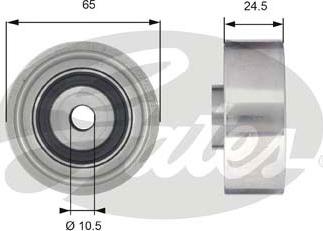 Gates T42190 - Galoppino / Guidacinghia, Cinghia dentata autozon.pro