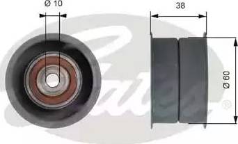 Gates T42154 - Galoppino / Guidacinghia, Cinghia dentata autozon.pro