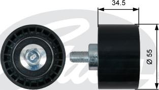 Gates T42218 - Galoppino / Guidacinghia, Cinghia dentata autozon.pro