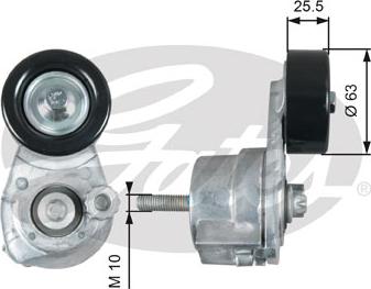 Gates T39160 - Tendicinghia, Cinghia Poly-V autozon.pro