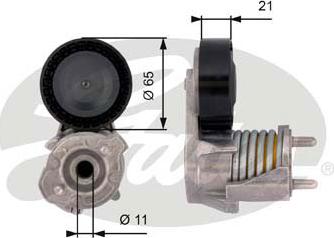 Gates T39118 - Tendicinghia, Cinghia Poly-V autozon.pro