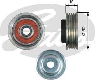 Gates T39181 - Galoppino / Guidacinghia, Cinghia Poly-V autozon.pro