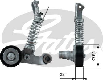 Gates T39373 - Tendicinghia, Cinghia Poly-V autozon.pro