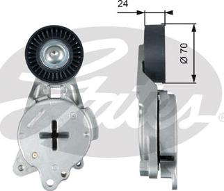 Gates T39268 - Tendicinghia, Cinghia Poly-V autozon.pro