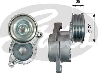 Gates T39284 - Tendicinghia, Cinghia Poly-V autozon.pro