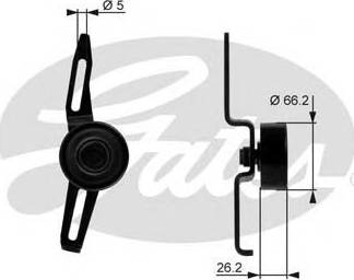 Gates T36065 - Galoppino / Guidacinghia, Cinghia Poly-V autozon.pro