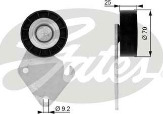 Gates T36068 - Galoppino / Guidacinghia, Cinghia Poly-V autozon.pro