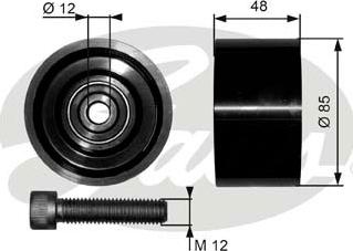 Gates T36111 - Galoppino / Guidacinghia, Cinghia Poly-V autozon.pro