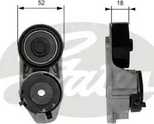 Gates T38445 - Tendicinghia, Cinghia Poly-V autozon.pro