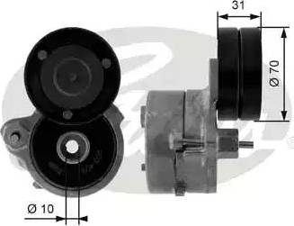 Gates T38451 - Tendicinghia, Cinghia Poly-V autozon.pro