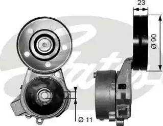 Gates T38470 - Tendicinghia, Cinghia Poly-V autozon.pro