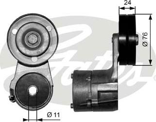 Gates T38562 - Tendicinghia, Cinghia Poly-V autozon.pro