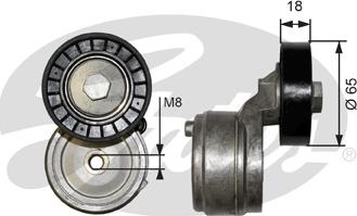 Gates T38652 - Tendicinghia, Cinghia Poly-V autozon.pro