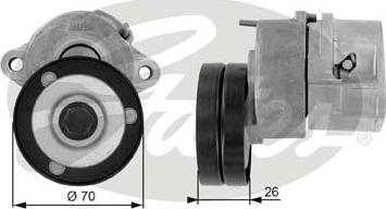 Gates T38213 - Tendicinghia, Cinghia Poly-V autozon.pro