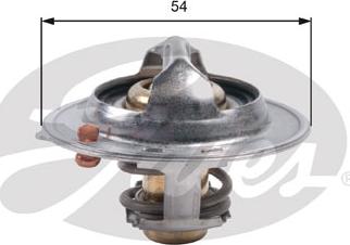 Gates TH45390G1 - Termostato, Refrigerante autozon.pro