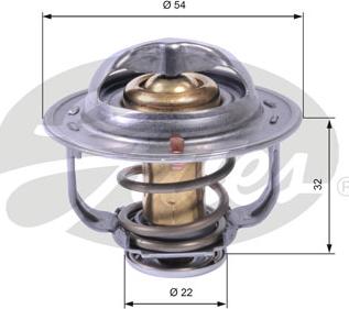 Gates TH42589G1 - Termostato, Refrigerante autozon.pro