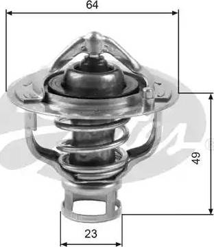 Gates TH04082G1 - Termostato, Refrigerante autozon.pro