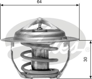 Gates TH06477G1 - Termostato, Refrigerante autozon.pro