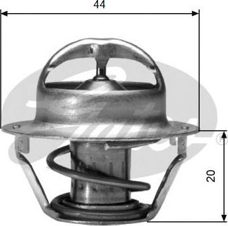 Gates TH03088G1 - Termostato, Refrigerante autozon.pro