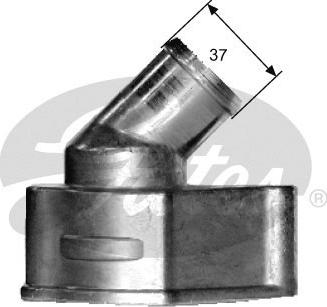 Gates TH15092G1 - Termostato, Refrigerante autozon.pro